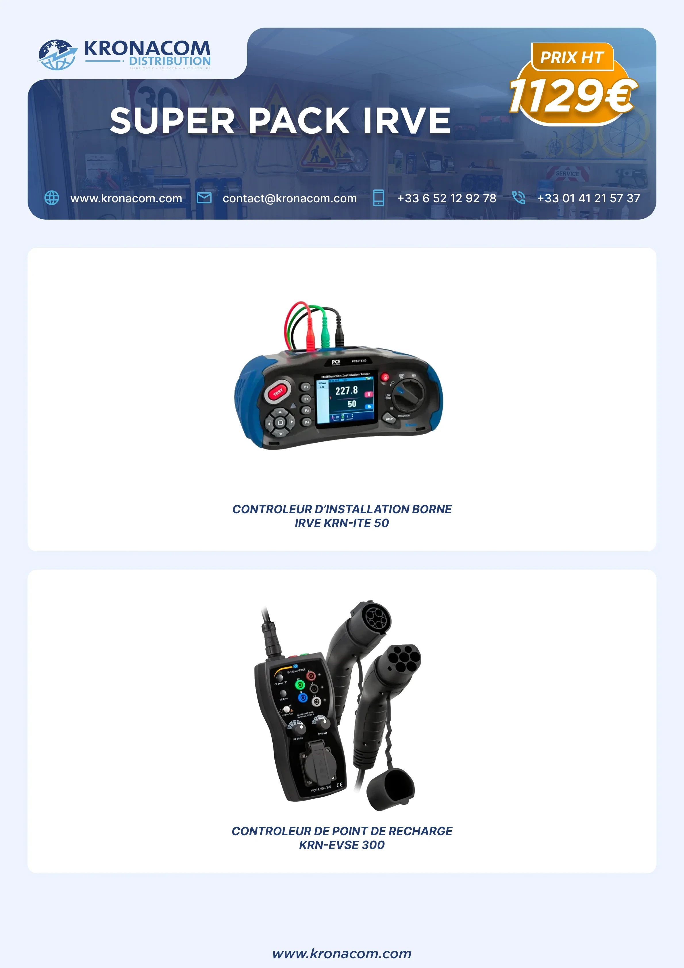 Super Pack IRVE seulement à 1129€